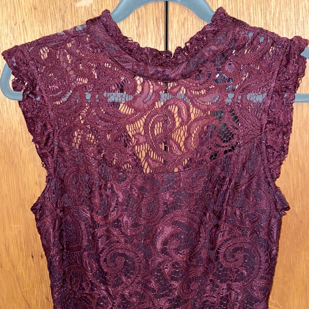 Long, Lace Dress